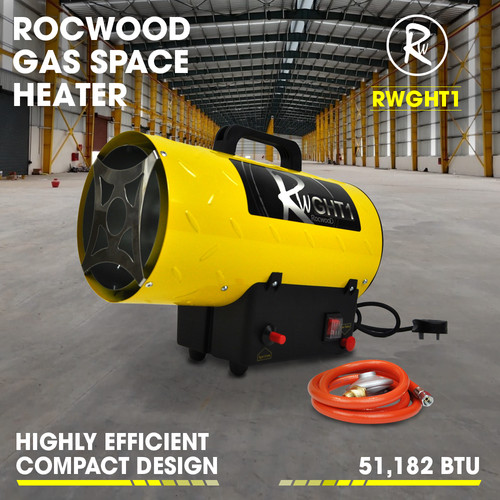 Gas space heater - space, 15kw