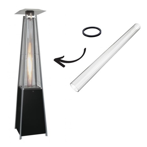 Patio heater glass tube - patio,