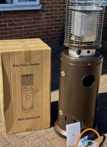 Gas patio heater easy - -,