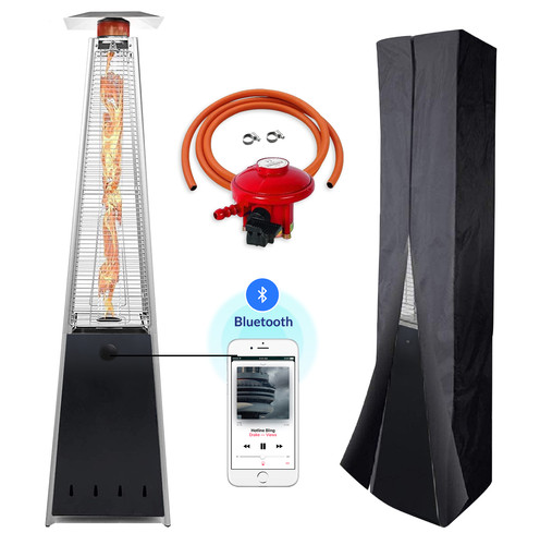 Pyramid gas patio - patio, heater