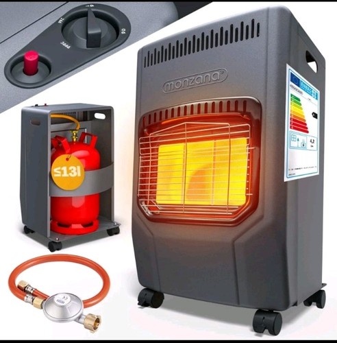 Gas heater 4500 black - gas,
